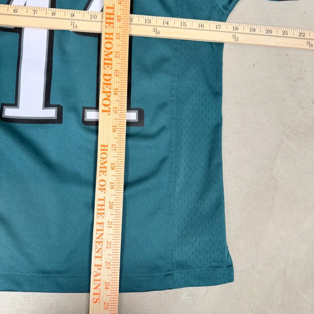 Nike Philadelphia Eagles Carson Wentz 11 Jersey Kids Medium 10-12 Green NFL Game